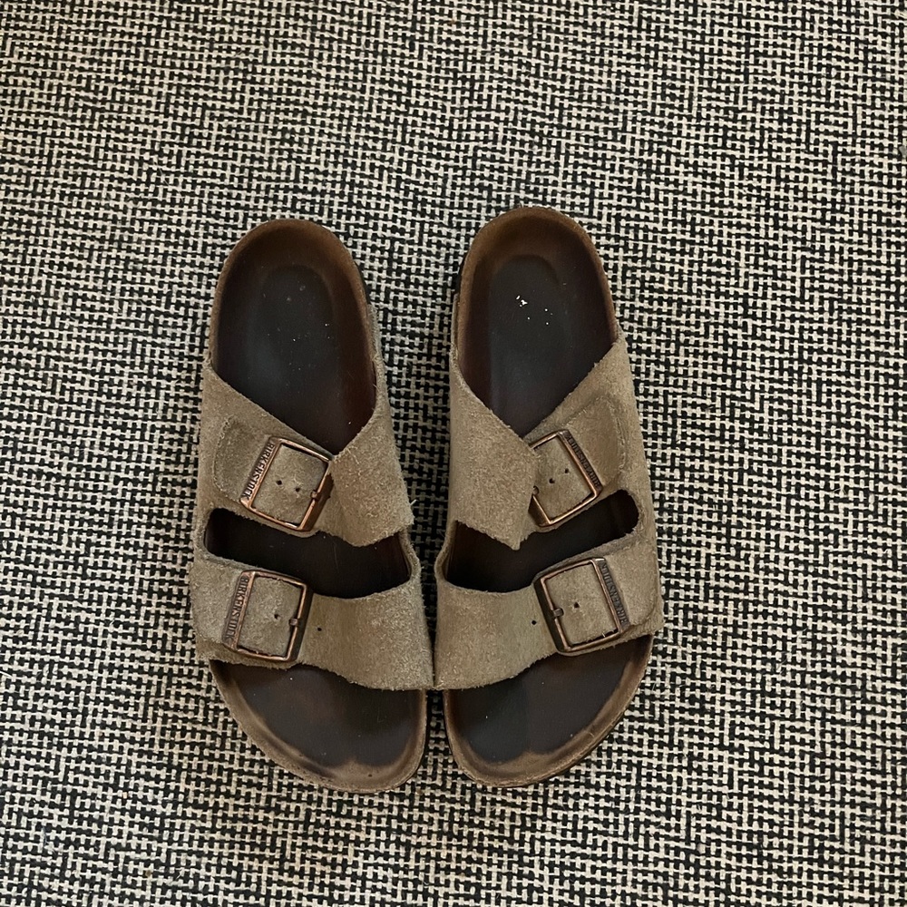 Suede Birkenstock Sandals
